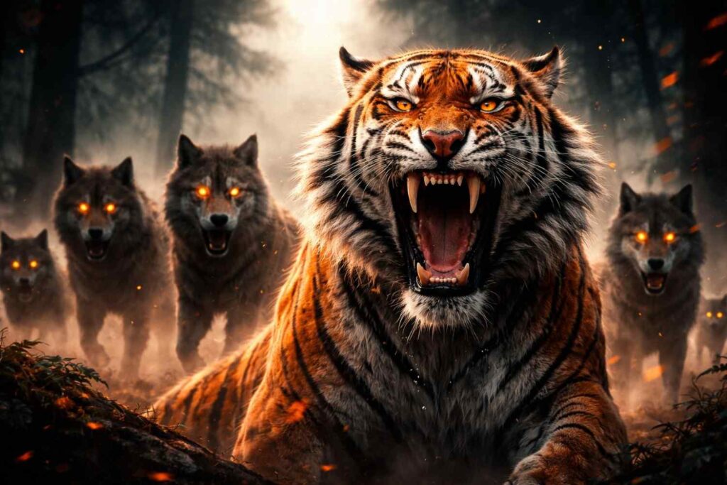 Carnivorous Forest Animals